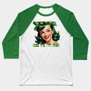 Kiss Me, I'm Leprechaun-Approved Baseball T-Shirt